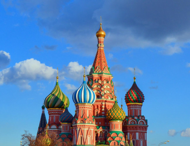 Une photo de la Cathédrale Saint-Basile-le-Bienheureux de Moscou